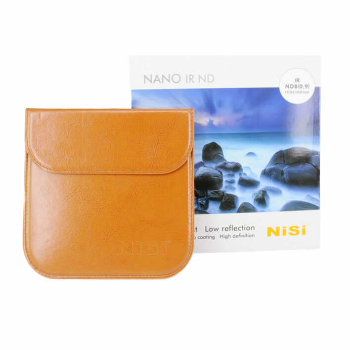 Nisi 100x100mm Nano IR Neutral Density filter – ND8 (0.9) – 3 Stop 100x100mm ND Filters | NiSi Filters New Zealand | 2