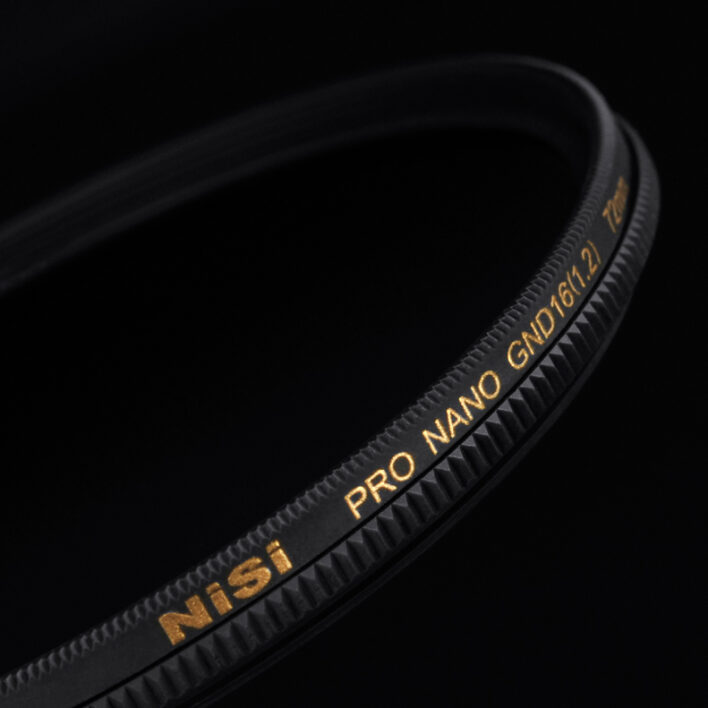 NiSi 77mm Nano Coating Graduated Neutral Density Filter GND16 1.2 Circular Graduated ND Filters | NiSi Filters New Zealand | 4