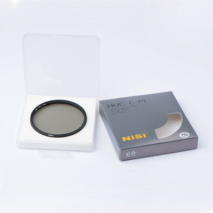 NiSi HUC C-PL PRO Nano 55mm Circular Polarizer Filter Circular CPL Circular Polarizer Filter | NiSi Filters New Zealand | 5