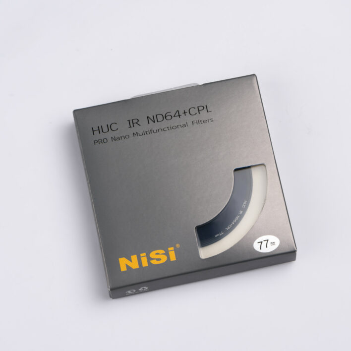 NiSi HUC PRO Nano IR ND64   CPL 82mm Multifunctional Filter Circular ND+CPL Multifunctional Filters | NiSi Filters New Zealand | 5