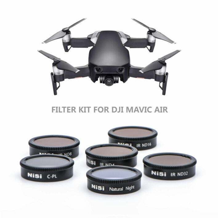 NiSi Filter kit for DJI Mavic Air (6 Pack) NiSi Drone Filters | NiSi Filters New Zealand |