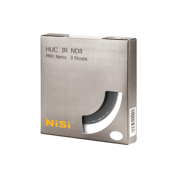 NiSi 77mm HUC PRO Nano IR Neutral Density Filter ND8 (0.9) 3 Stop Circular ND Filters | NiSi Filters New Zealand | 2