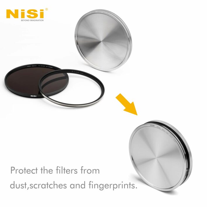 NiSi 72mm Metal Stack Caps Filter Accessories & Cases | NiSi Filters New Zealand | 7