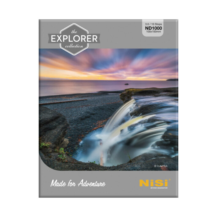 NiSi Explorer Collection 100x100mm Nano IR Neutral Density filter – ND1000 (3.0) – 10 Stop 100mm Explorer Collection | NiSi Filters New Zealand |