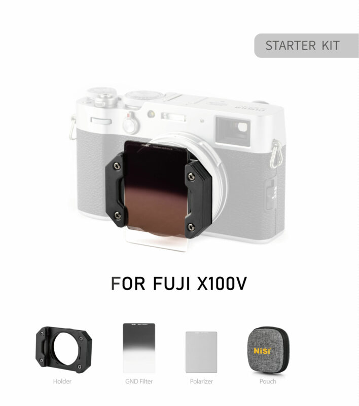 NiSi Filter System for Fujifilm X100/X100S/X100F/X100T/X100V/X100VI (Starter Kit) Filter Systems for Compact Cameras | NiSi Filters New Zealand | 2