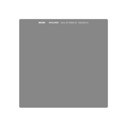 NiSi Explorer Collection 150x150mm Nano IR Neutral Density filter – ND64 (1.8) – 6 Stop 150mm Explorer Collection | NiSi Filters New Zealand | 9