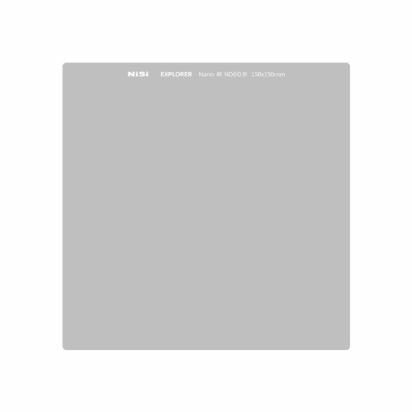 NiSi Explorer Collection 150x150mm Nano IR Neutral Density filter – ND8 (0.9) – 3 Stop 150mm Explorer Collection | NiSi Filters New Zealand | 2