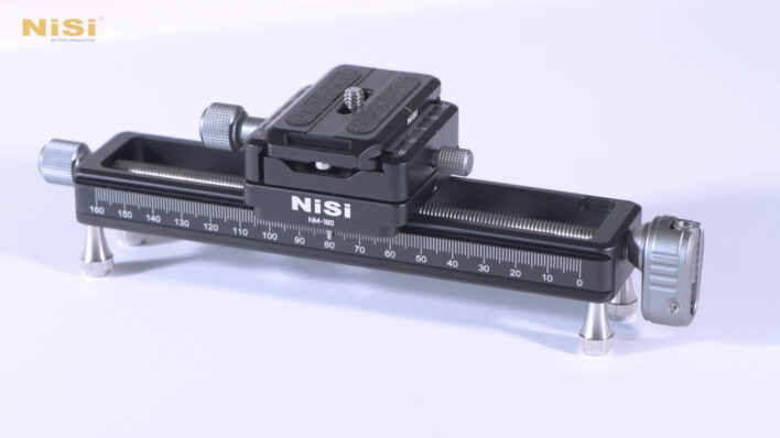 NiSi Macro Focusing Rail NM-180 with 360 Degree Rotating Clamp Close Up Lens | NiSi Filters New Zealand | 13