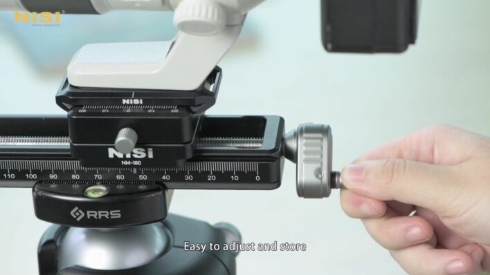 NiSi Macro Focusing Rail NM-180 with 360 Degree Rotating Clamp Close Up Lens | NiSi Filters New Zealand | 14