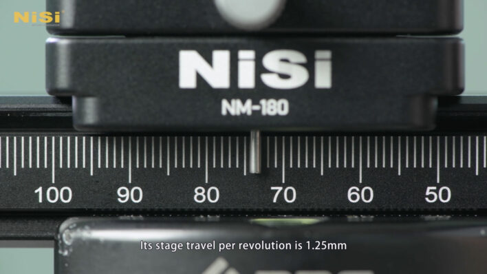 NiSi Macro Focusing Rail NM-180 with 360 Degree Rotating Clamp Close Up Lens | NiSi Filters New Zealand | 15