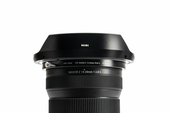 NiSi Lens Hood for Nikon Z 14-24mm f2.8S with 112mm Filter Thread Circular Filter Accessories | NiSi Filters New Zealand | 2