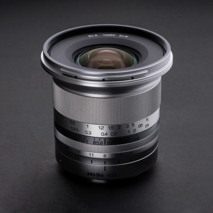 NiSi 15mm f/4 Sunstar Super Wide Angle Full Frame ASPH Lens in Silver (Canon RF Mount) Canon RF Mount | NiSi Filters New Zealand | 3