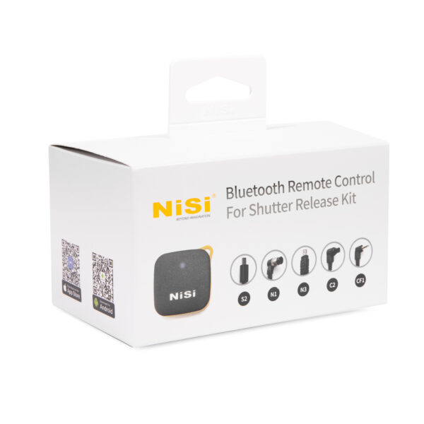 NiSi Bluetooth Wireless Remote Shutter Control Kit with Release Cables Bluetooth Shutter Release | NiSi Filters New Zealand |