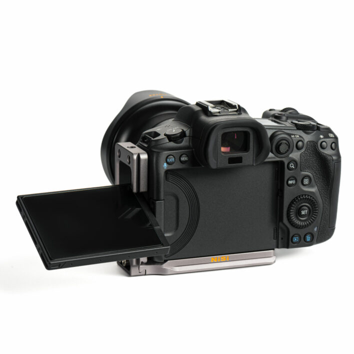 NiSi PRO NLP-SG Adjustable L Bracket for Camera with Flip Out Screen (Tripod mount point at the front of the camera base) Camera Brackets and Quick Release Plates | NiSi Filters New Zealand | 10