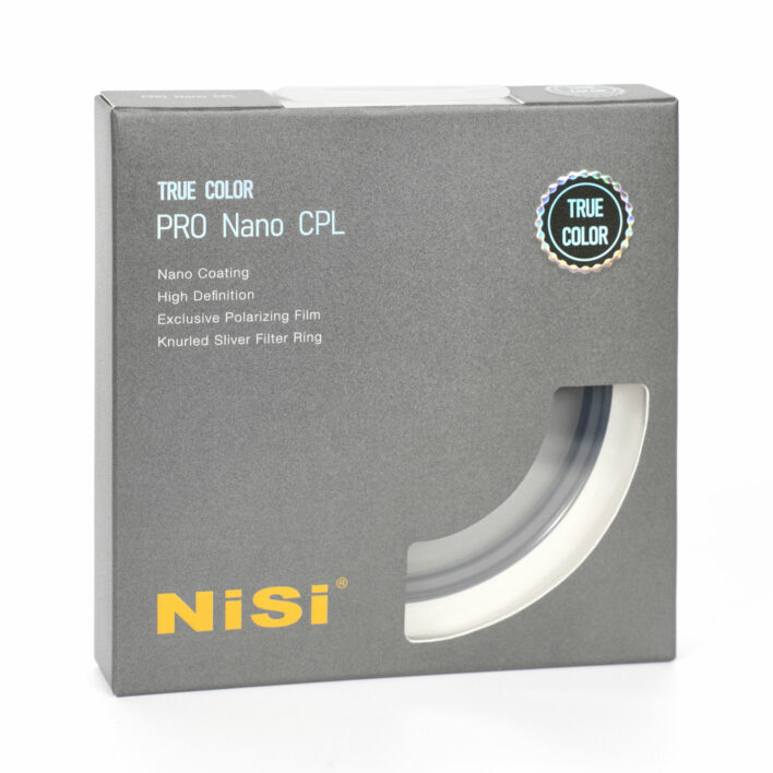 NiSi 40.5mm True Color Pro Nano CPL Circular Polarizing Filter Circular CPL Circular Polarizer Filter | NiSi Filters New Zealand | 8