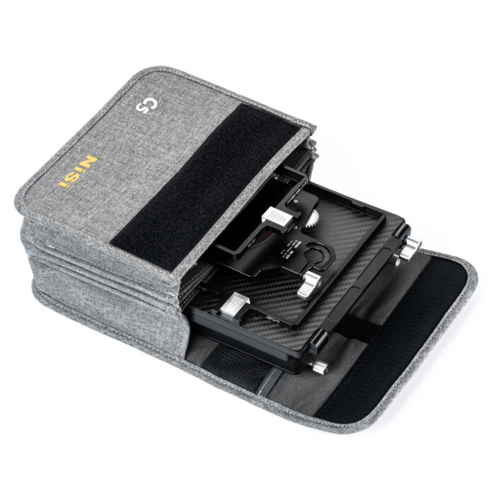 NiSi Cinema C5 Matte Box Filmmaker Kit (Matte Box, VND 1-5 Stops, 4 Stop ND, Black Mist 1/8, Adaptors and Pouch) C5 Matte Box System | NiSi Filters New Zealand | 25