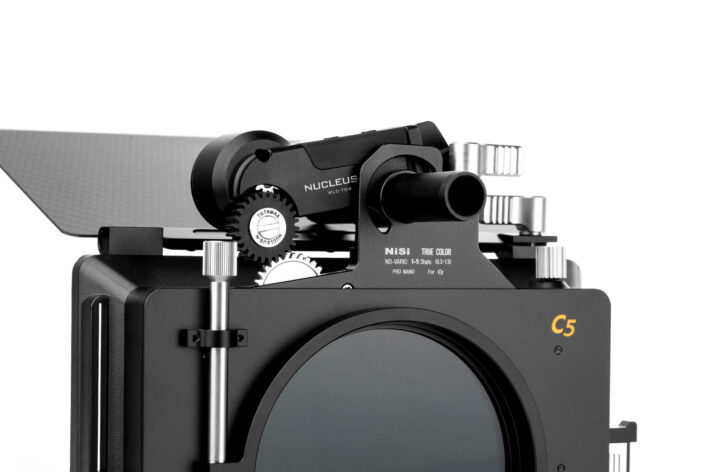 NiSi Cinema C5 Matte Box Filmmaker Kit (Matte Box, VND 1-5 Stops, 4 Stop ND, Black Mist 1/8, Adaptors and Pouch) C5 Matte Box System | NiSi Filters New Zealand | 14