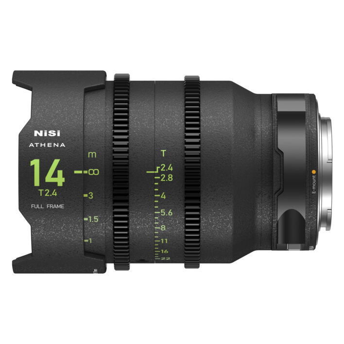 NiSi ATHENA PRIME Full Frame Cinema Lens Kit with 5 Lenses 14mm T2.4, 25mm T1.9, 35mm T1.9, 50mm T1.9, 85mm T1.9 + Hard Case (E Mount) CREATIVE KIT (5 LENSES) | NiSi Filters New Zealand | 6