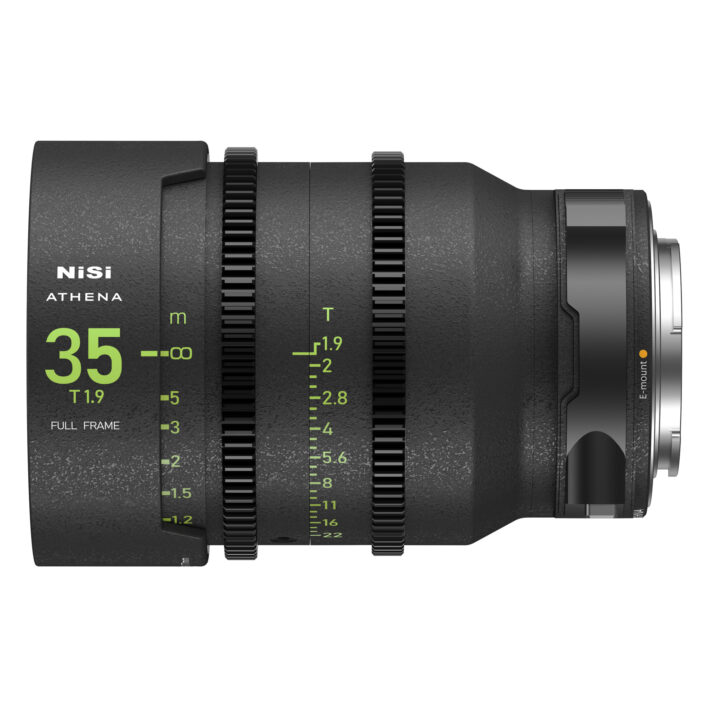 NiSi ATHENA PRIME Full Frame Cinema Lens Kit with 5 Lenses 14mm T2.4, 25mm T1.9, 35mm T1.9, 50mm T1.9, 85mm T1.9 + Hard Case (E Mount) CREATIVE KIT (5 LENSES) | NiSi Filters New Zealand | 3