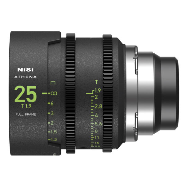 NiSi 25mm ATHENA PRIME Full Frame Cinema Lens T1.9 (PL Mount) NiSi Athena Cinema Lenses | NiSi Filters New Zealand |
