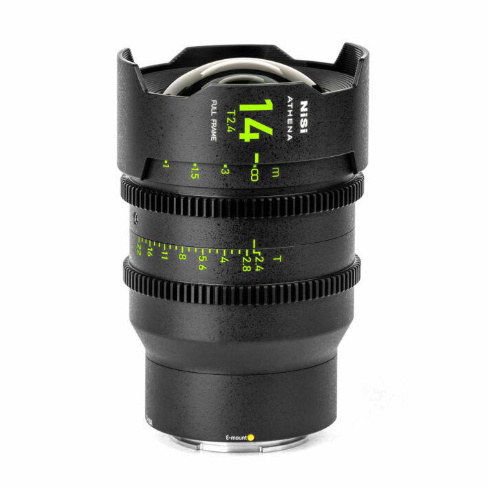 NiSi ATHENA PRIME Full Frame Cinema Lens Kit with 5 Lenses 14mm T2.4, 25mm T1.9, 35mm T1.9, 50mm T1.9, 85mm T1.9 + Hard Case (E Mount | No Drop In Filter) E Mount | NiSi Filters New Zealand | 4