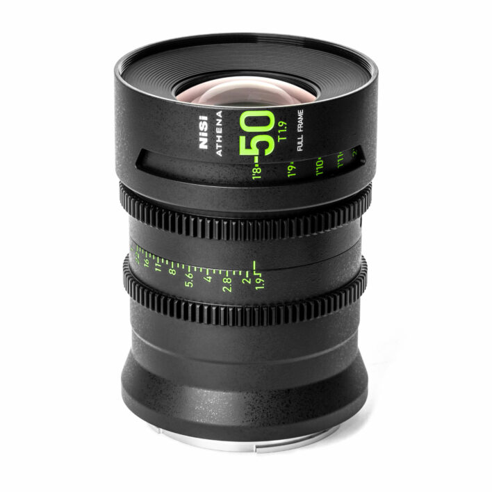 NiSi 50mm ATHENA PRIME Full Frame Cinema Lens T1.9 (G Mount | No Drop In Filter) G Mount | NiSi Filters New Zealand | 2