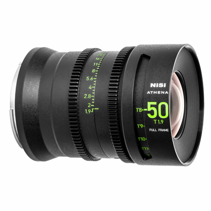 NiSi 50mm ATHENA PRIME Full Frame Cinema Lens T1.9 (G Mount | No Drop In Filter) G Mount | NiSi Filters New Zealand |