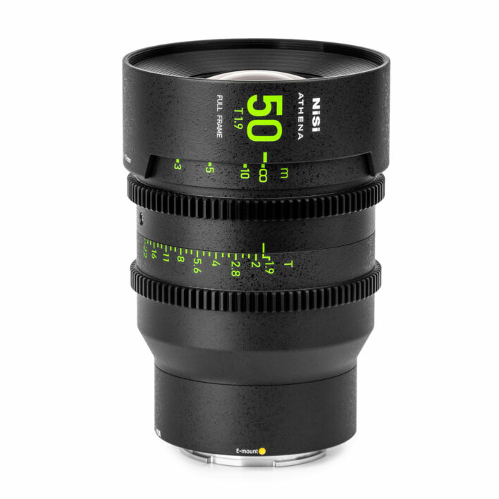 NiSi ATHENA PRIME Full Frame Cinema Lens Kit with 5 Lenses 14mm T2.4, 25mm T1.9, 35mm T1.9, 50mm T1.9, 85mm T1.9 + Hard Case (E Mount | No Drop In Filter) E Mount | NiSi Filters New Zealand | 10