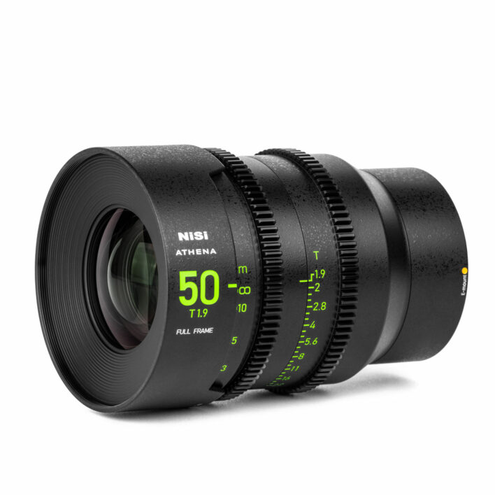 NiSi ATHENA PRIME Full Frame Cinema Lens Kit with 5 Lenses 14mm T2.4, 25mm T1.9, 35mm T1.9, 50mm T1.9, 85mm T1.9 + Hard Case (E Mount | No Drop In Filter) E Mount | NiSi Filters New Zealand | 9