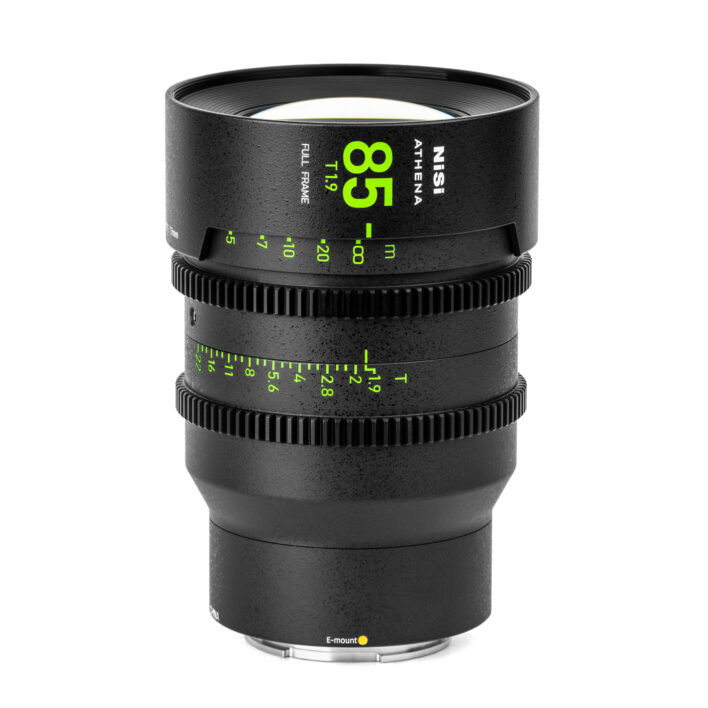NiSi ATHENA PRIME Full Frame Cinema Lens Kit with 5 Lenses 14mm T2.4, 25mm T1.9, 35mm T1.9, 50mm T1.9, 85mm T1.9 + Hard Case (E Mount | No Drop In Filter) E Mount | NiSi Filters New Zealand | 12