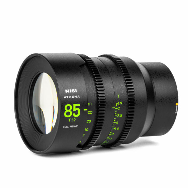 NiSi 85mm ATHENA PRIME Full Frame Cinema Lens T1.9 (E Mount | No Drop In Filter) E Mount | NiSi Filters New Zealand |