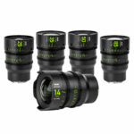 NiSi ATHENA PRIME Full Frame Cinema Lens Kit with 5 Lenses 14mm T2.4, 25mm T1.9, 35mm T1.9, 50mm T1.9, 85mm T1.9 + Hard Case (E Mount | No Drop In Filter) E Mount | NiSi Filters New Zealand | 2