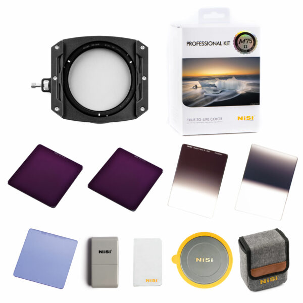NiSi M75-II 75mm Professional Kit with True Color NC CPL M75 Kits | NiSi Filters New Zealand |