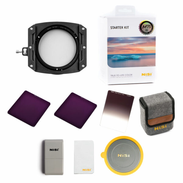 NiSi M75-II 75mm Starter Kit with True Color NC CPL M75 Kits | NiSi Filters New Zealand |