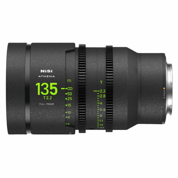 NiSi 135mm ATHENA PRIME Full Frame Cinema Lens T2.2 (E Mount | No Drop In Filter) E Mount | NiSi Filters New Zealand | 2