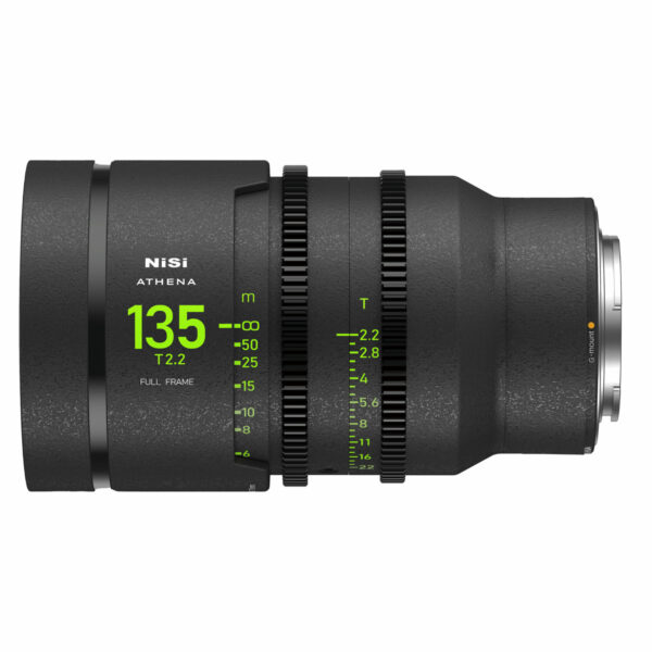 NiSi 135mm ATHENA PRIME Full Frame Cinema Lens T2.2 (G Mount | No Drop In Filter) G Mount | NiSi Filters New Zealand |