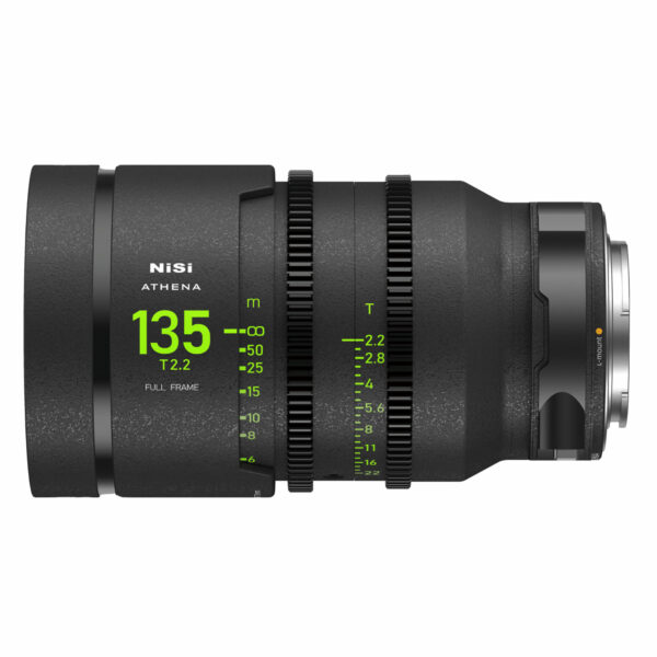 NiSi 135mm ATHENA PRIME Full Frame Cinema Lens T2.2 (L Mount) L Mount | NiSi Filters New Zealand | 2