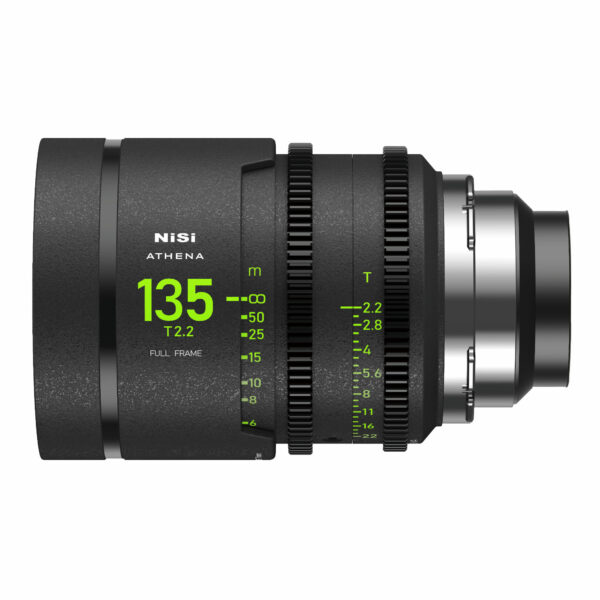 NiSi 135mm ATHENA PRIME Full Frame Cinema Lens T2.2 (PL Mount) NiSi Athena Cinema Lenses | NiSi Filters New Zealand |