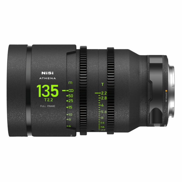 NiSi 135mm ATHENA PRIME Full Frame Cinema Lens T2.2 (RF Mount) NiSi Athena Cinema Lenses | NiSi Filters New Zealand |