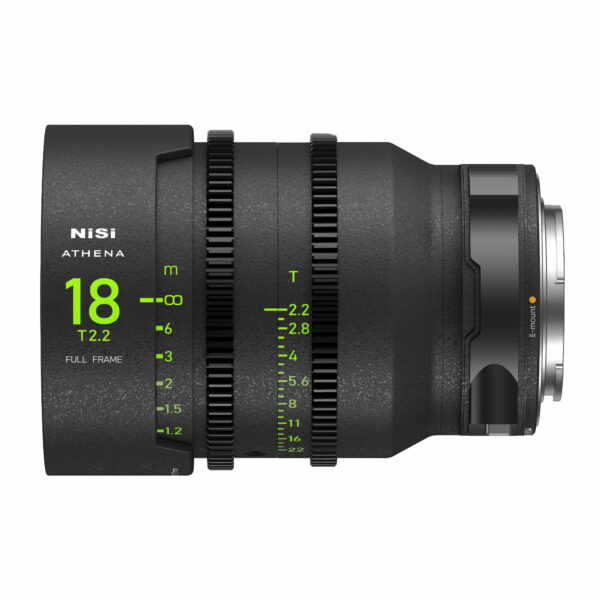 NiSi 18mm ATHENA PRIME Full Frame Cinema Lens T2.2 (E Mount) E Mount | NiSi Filters New Zealand |