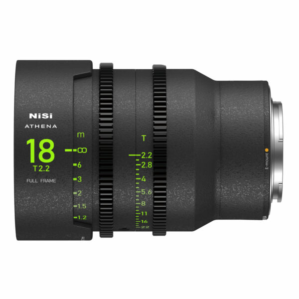 NiSi 18mm ATHENA PRIME Full Frame Cinema Lens T2.2 (E Mount | No Drop In Filter) E Mount | NiSi Filters New Zealand |