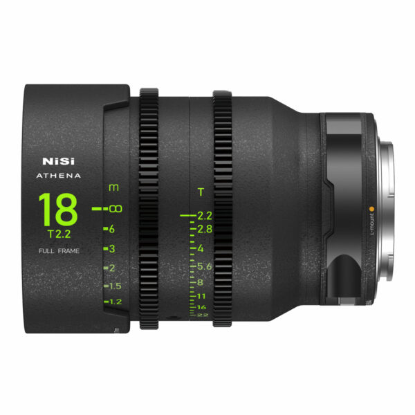 NiSi 18mm ATHENA PRIME Full Frame Cinema Lens T2.2 (L Mount) L Mount | NiSi Filters New Zealand |