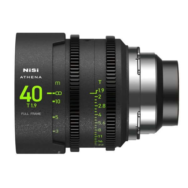 NiSi 40mm ATHENA PRIME Full Frame Cinema Lens T1.9 (PL Mount) NiSi Athena Cinema Lenses | NiSi Filters New Zealand |