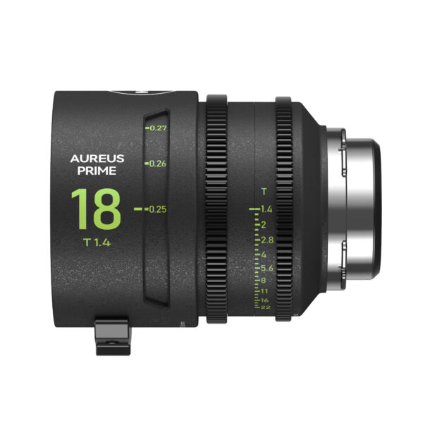 NiSi 18mm Aureus Prime Full Frame T1.4 Cinema Lens (PL Mount) NiSi Aureus Cinema Lenses | NiSi Filters New Zealand |