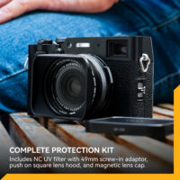 X100 JetMag Black Hood Kit for Fujifilm X100 Series (1)